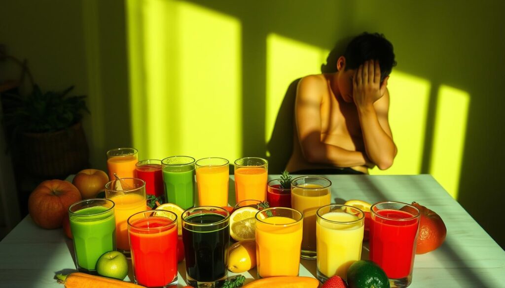 juice fasting side effects